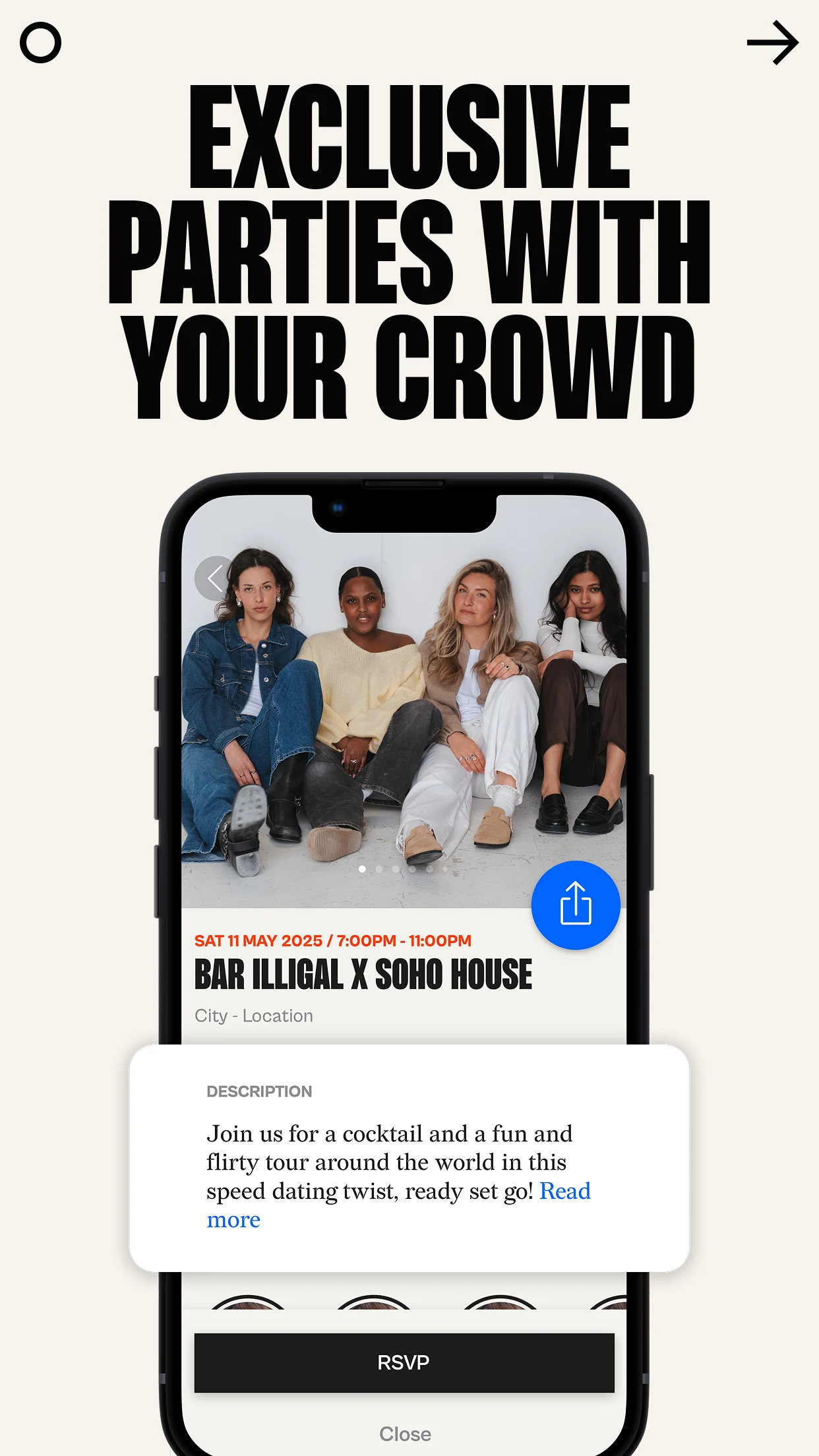 Inner Circle: Dating Community screenshot